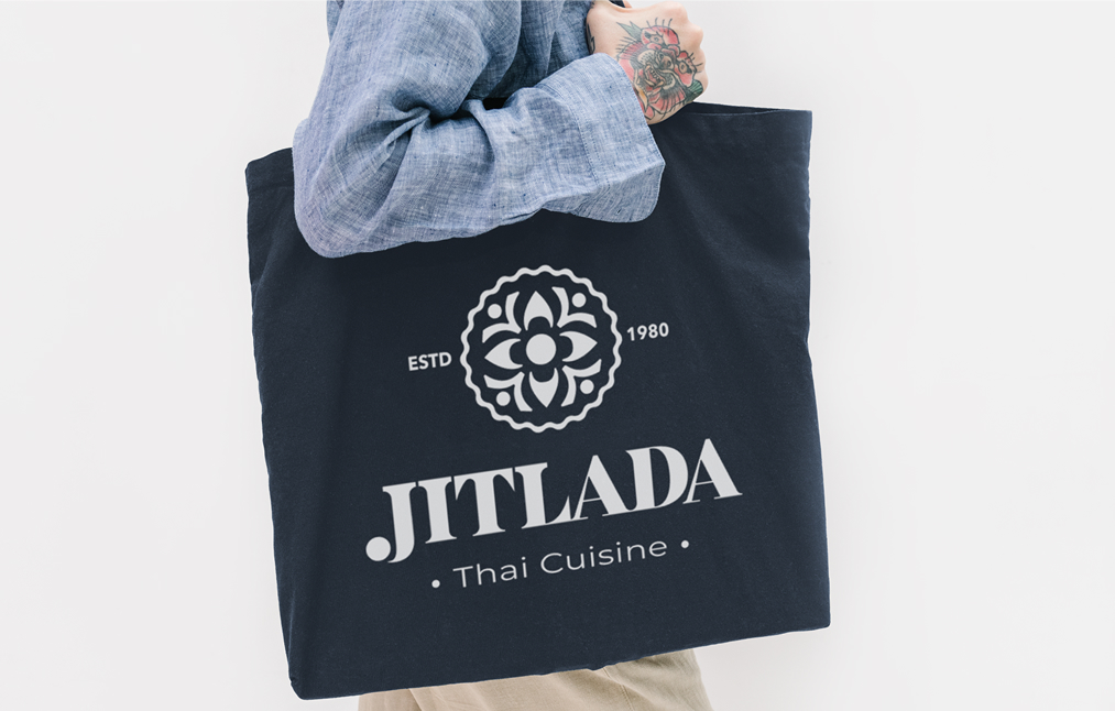 Jitlada tote bag branding