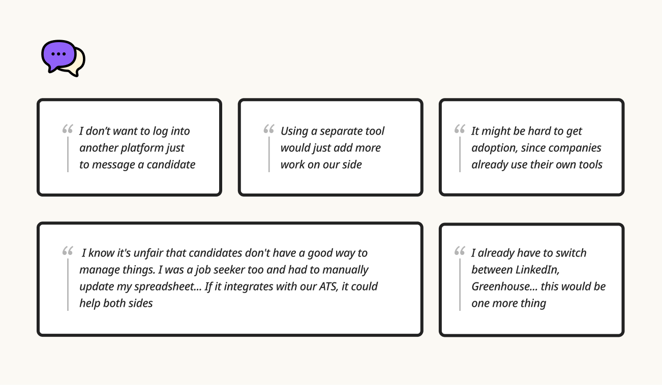 Quotes from Recruiters